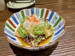 水だこ唐揚げポン酢